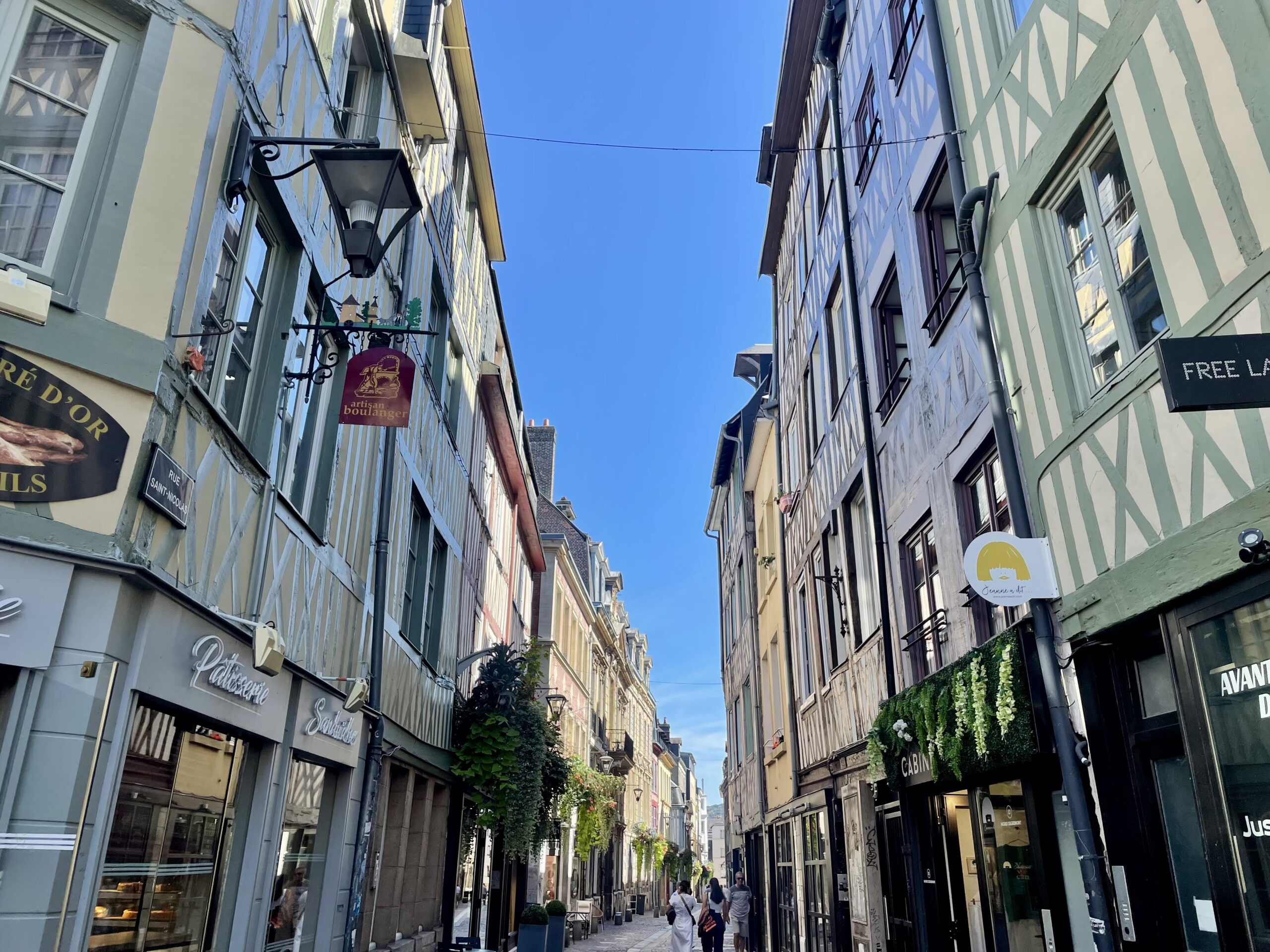 Rue historique de Rouen